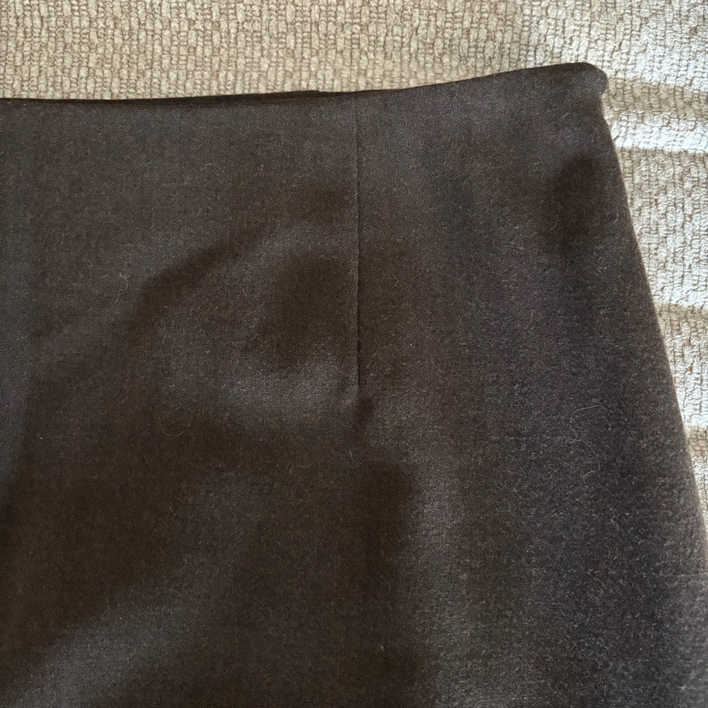 ❤️2/$15 or 3/$21❤️Ann Taylor Brown/Tan Embroidered Pencil Skirt, Size 6 Petite - Picture 6 of 10